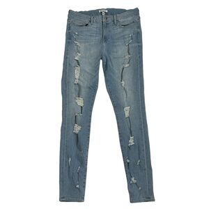 Good American Good Legs Distressed Stretch Skinny Jeans